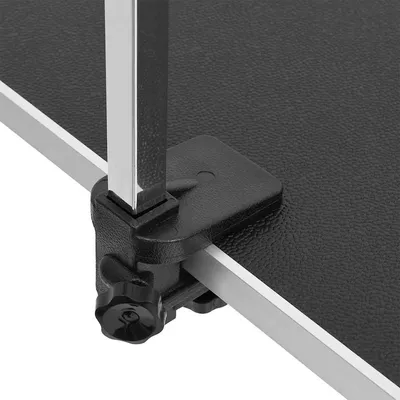 vidaXL Table de toilletage Acier inoxydable
