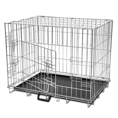 vidaXL cage pour chiens Métal