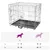 vidaXL cage pour chiens Métal