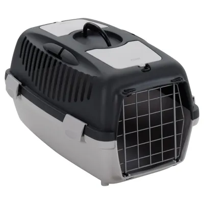 vidaXL cage de transport pour animaux de compagnie Polypropylène