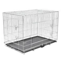 vidaXL cage pour chiens Métal