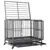 vidaXL cage pour chien Acier