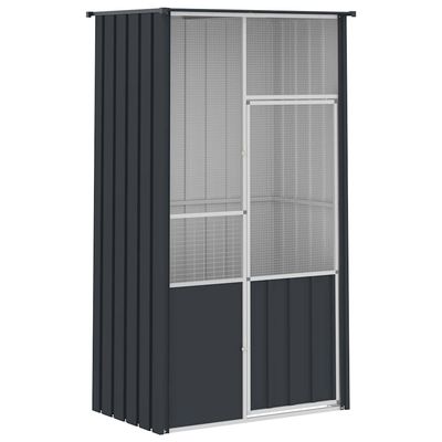 vidaXL cage à oiseaux Acier