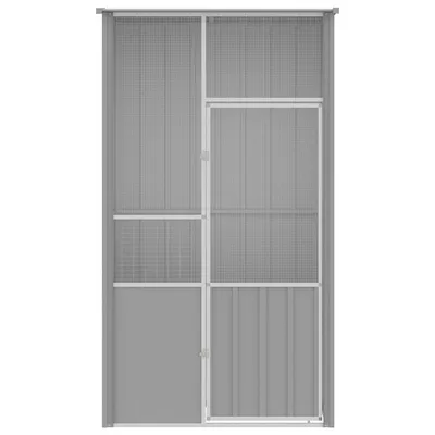 vidaXL cage à oiseaux Acier