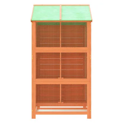 vidaXL maison à oiseaux Bois de pin