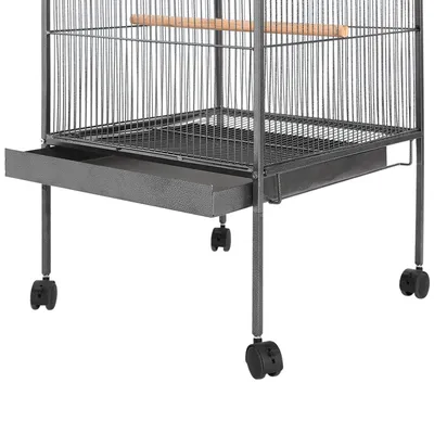 vidaXL cage à oiseaux Acier vidaXL cage à oiseaux Acier