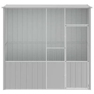 vidaXL cage à oiseaux Acier