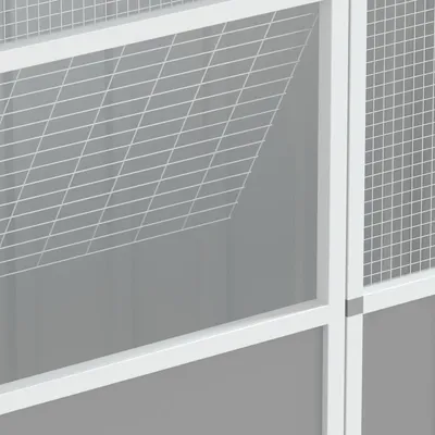 vidaXL cage à oiseaux Acier