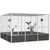 vidaXL cage à oiseaux Acier