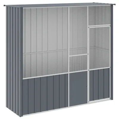 vidaXL cage à oiseaux Acier vidaXL cage à oiseaux Acier