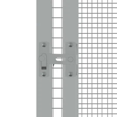 vidaXL cage à oiseaux Acier