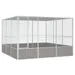 vidaXL cage à oiseaux Acier