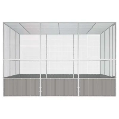 vidaXL cage à oiseaux Acier