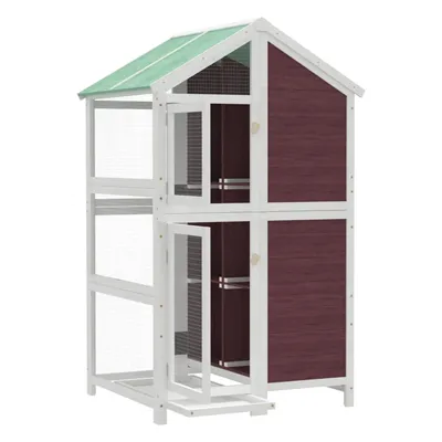 vidaXL maison à oiseaux vidaXL maison à oiseaux