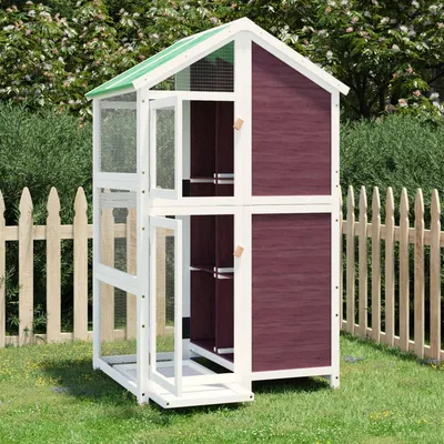 vidaXL maison à oiseaux vidaXL maison à oiseaux