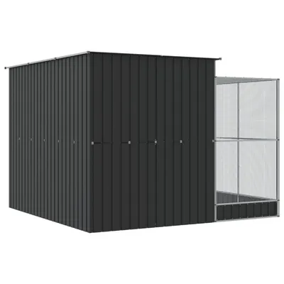 vidaXL volière Acier