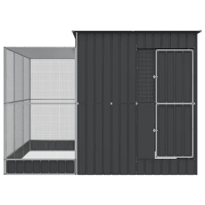 vidaXL volière Acier