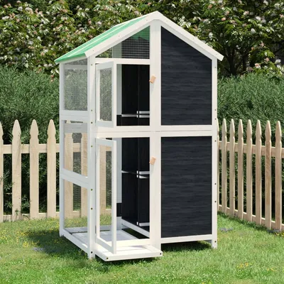 vidaXL maison à oiseaux vidaXL maison à oiseaux