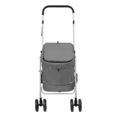 vidaXL poussette pour chien Tissu