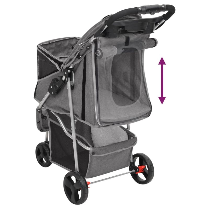 vidaXL poussette pour chien