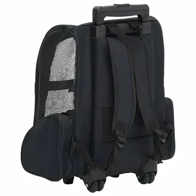 vidaXL chariot pour animaux de compagnie Tissu vidaXL chariot pour animaux de compagnie Tissu