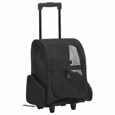 vidaXL chariot pour animaux de compagnie Tissu vidaXL chariot pour animaux de compagnie Tissu