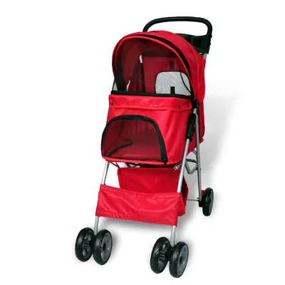 vidaXL poussette pour chiens PVC