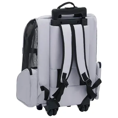 vidaXL chariot pour animaux de compagnie Tissu