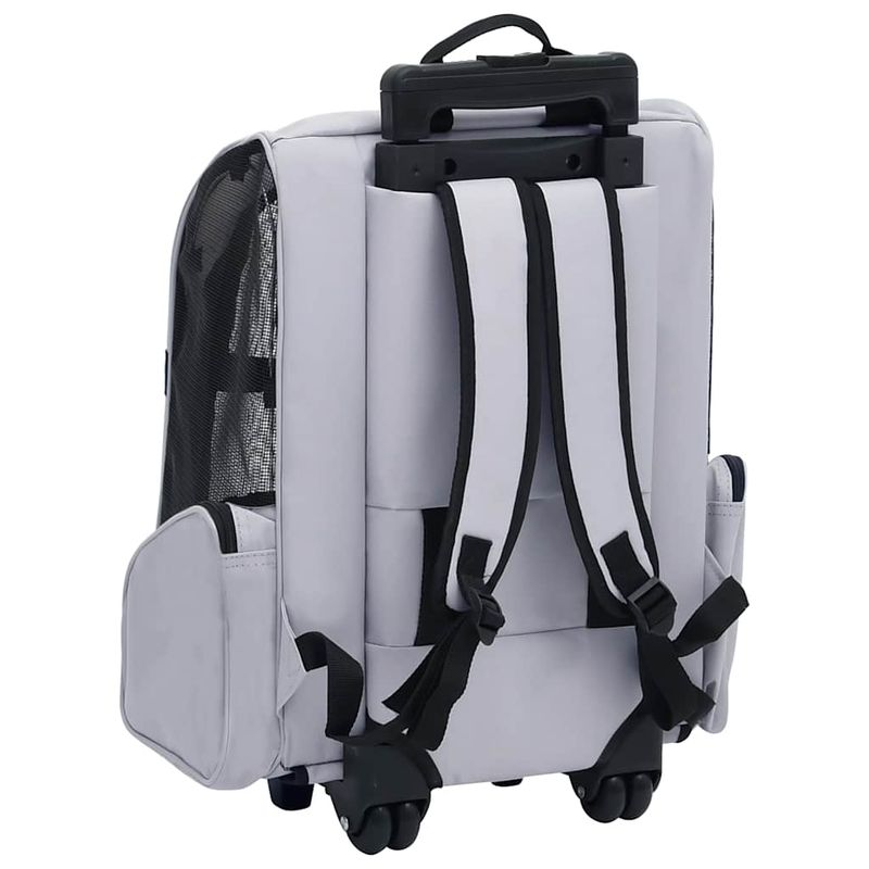 vidaXL chariot pour animaux de compagnie Tissu