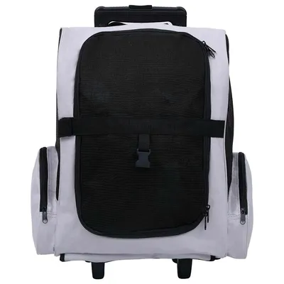 vidaXL chariot pour animaux de compagnie Tissu