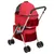 vidaXL poussette pour chien Tissu