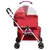 vidaXL poussette pour chien Tissu