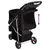 vidaXL poussette pour chien Tissu