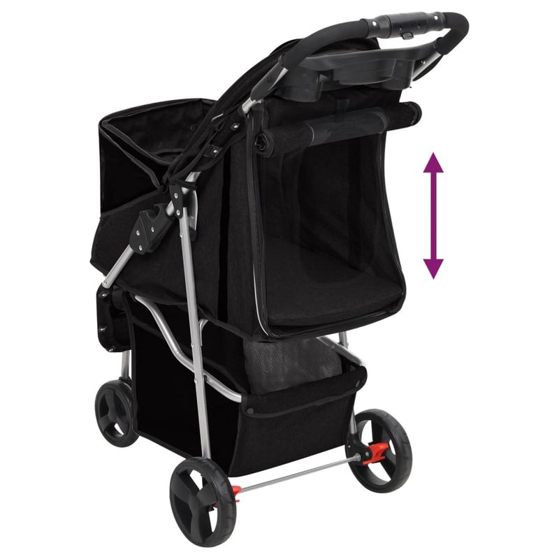 vidaXL poussette pour chien