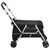 vidaXL poussette pour chien Tissu