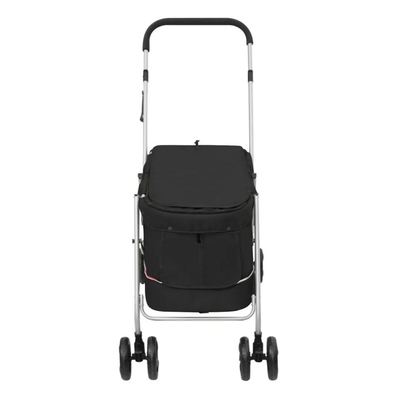 vidaXL poussette pour chien Tissu