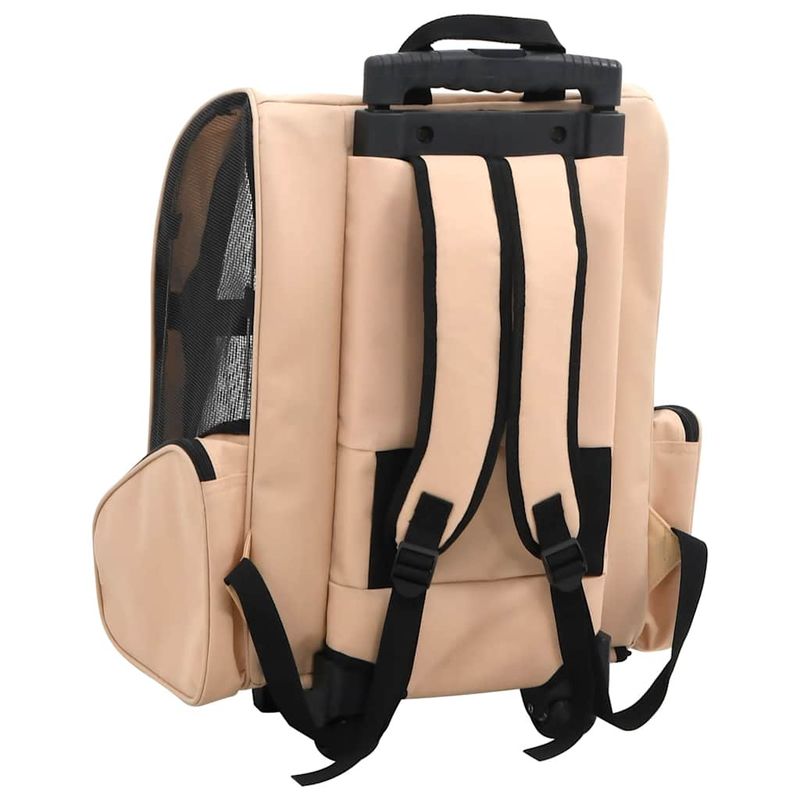 vidaXL chariot pour animaux de compagnie Métal