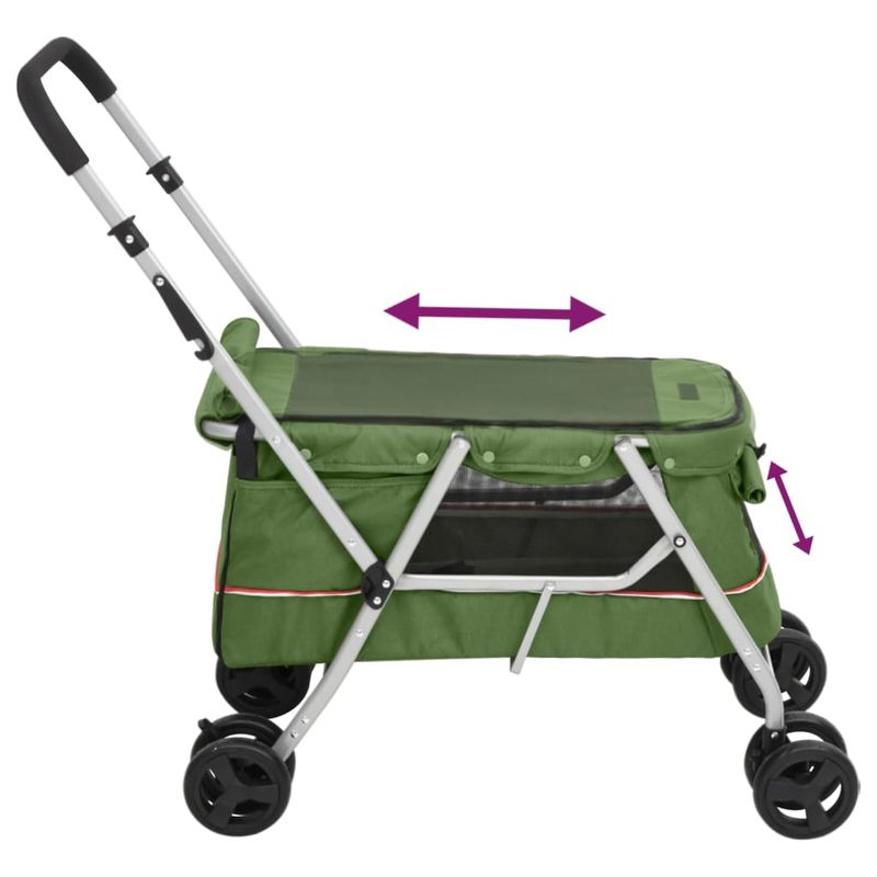 vidaXL poussette pour chien