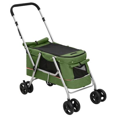 vidaXL poussette pour chien Tissu