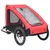 vidaXL remorque de vélo pour animaux de compagnie Acier vidaXL remorque de vélo pour animaux de compagnie Acier