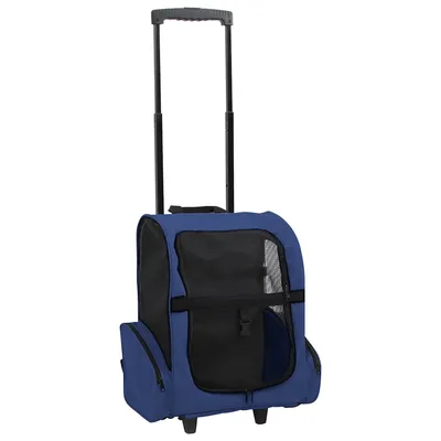 vidaXL chariot pour animaux de compagnie Métal