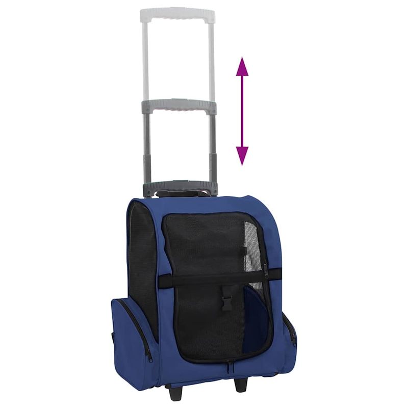 vidaXL chariot pour animaux de compagnie