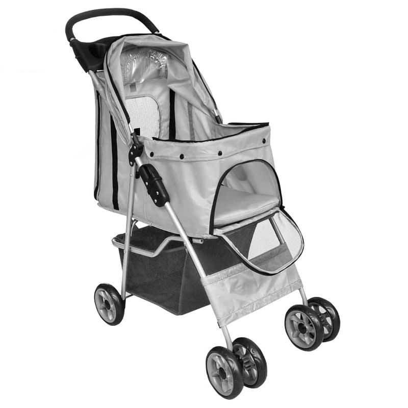 vidaXL poussette pour chiens