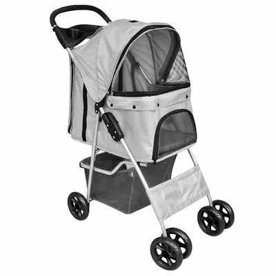 vidaXL poussette pour chiens PVC vidaXL poussette pour chiens PVC