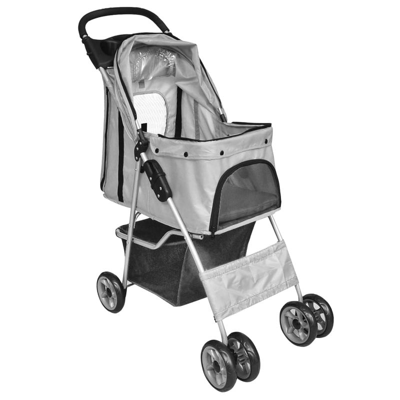 vidaXL poussette pour chiens