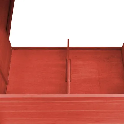 vidaXL poulailler Bois