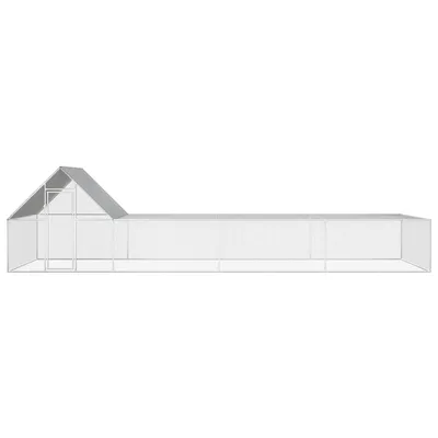 vidaXL poulailler Acier