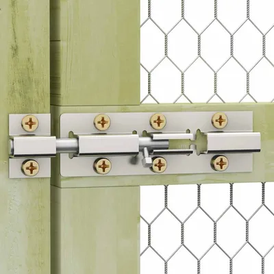 vidaXL poulailler Pinède imprégnée