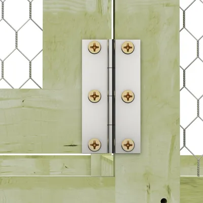 vidaXL poulailler Pinède imprégnée