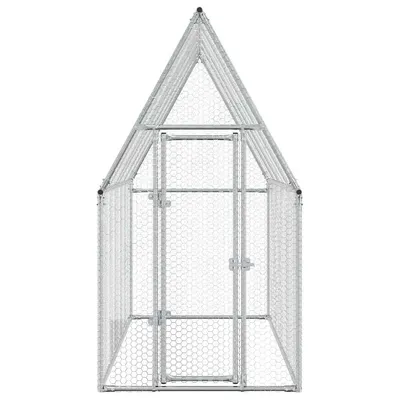 vidaXL cage à poules Acier
